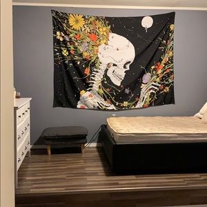 Skull Tapestry